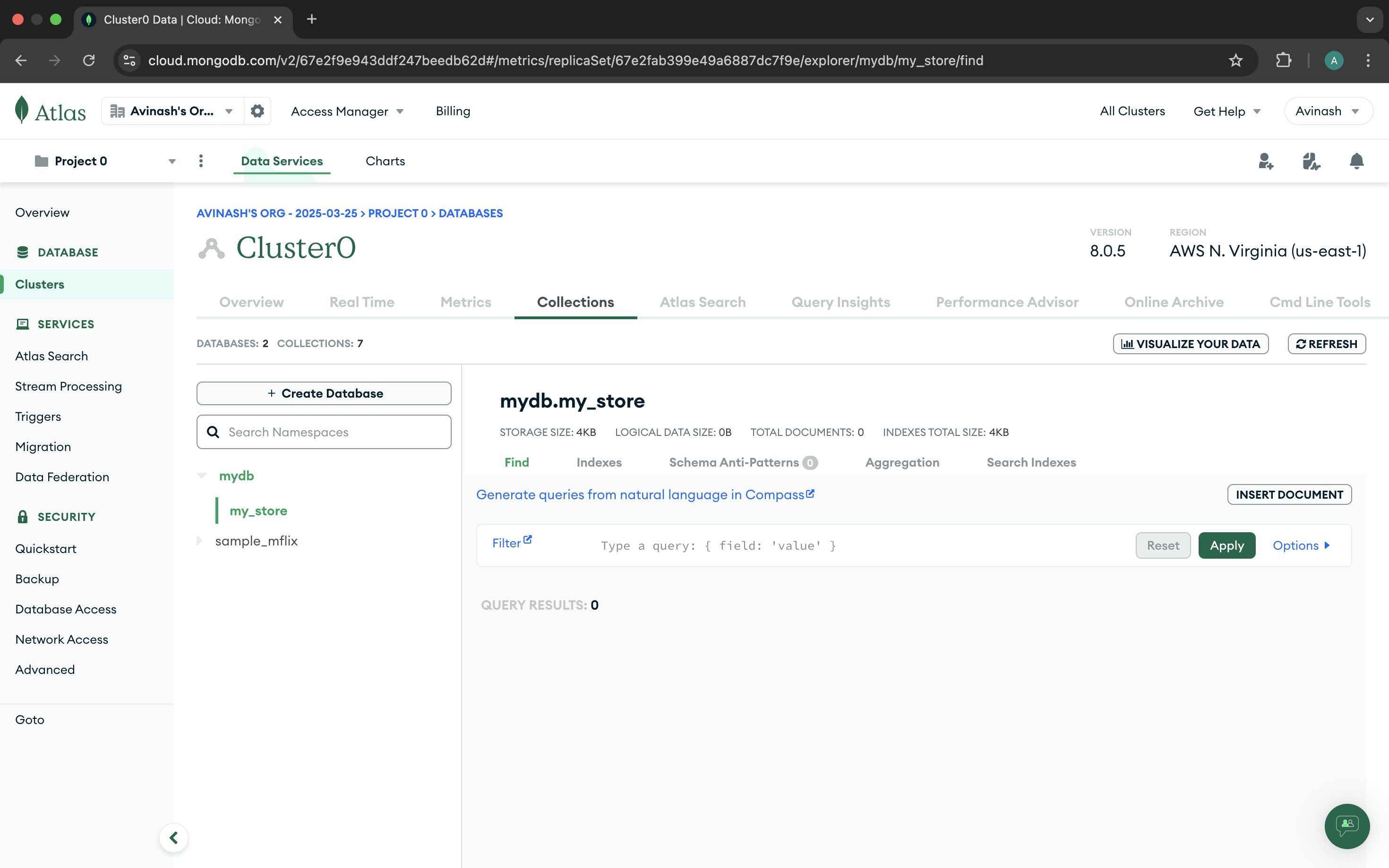 MongoDB Atlas