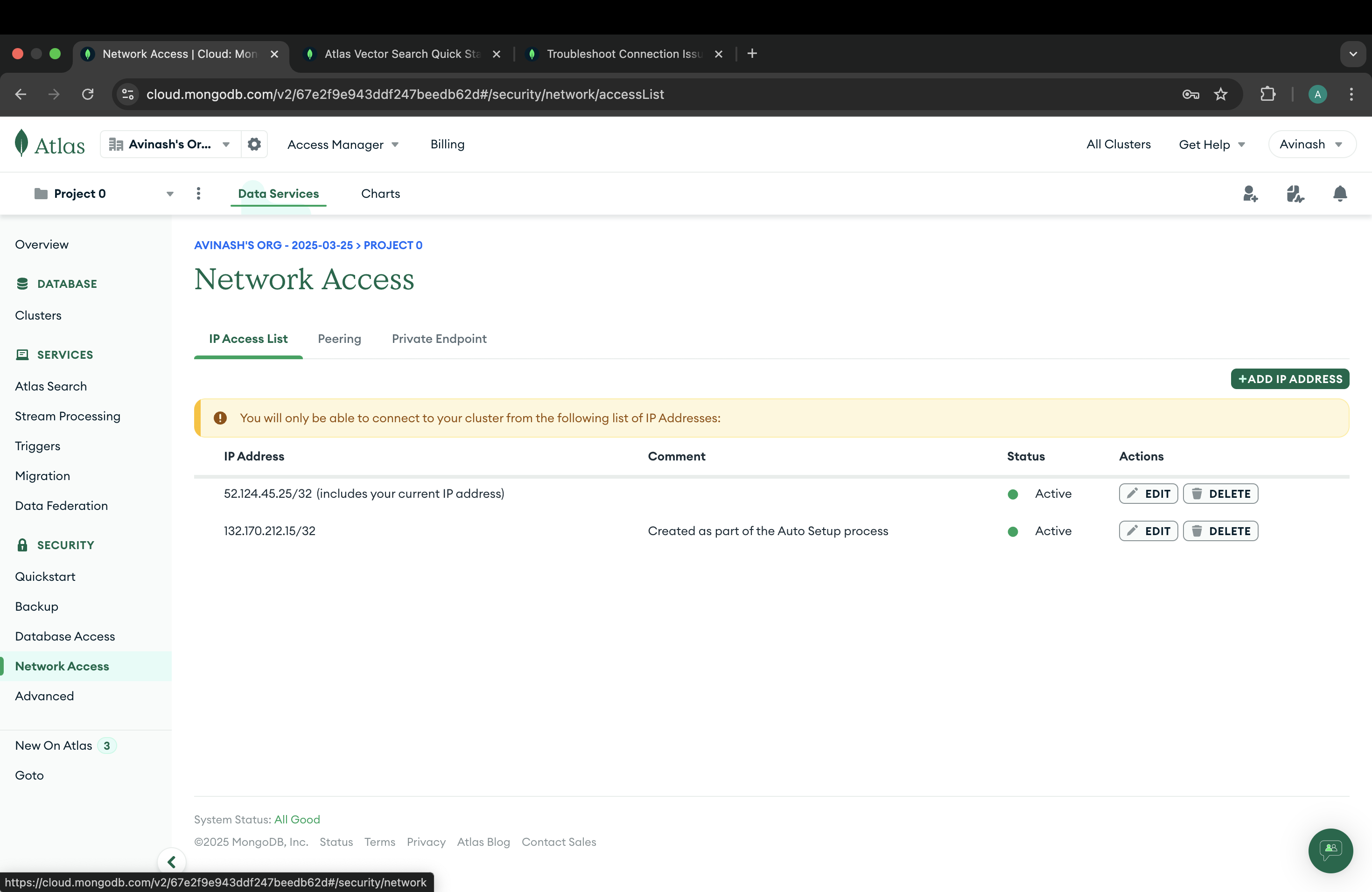 MongoDB Atlas
