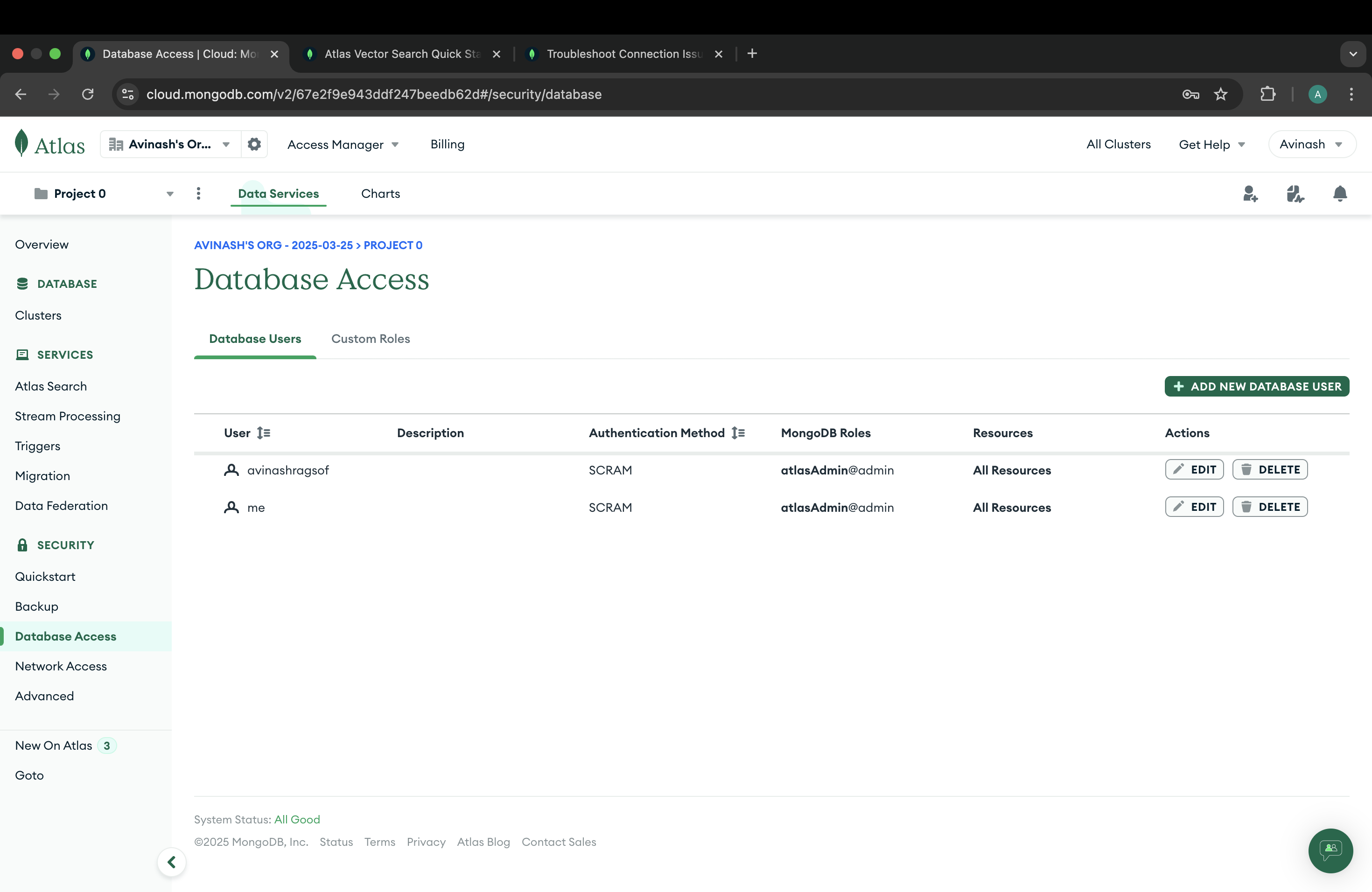 MongoDB Atlas